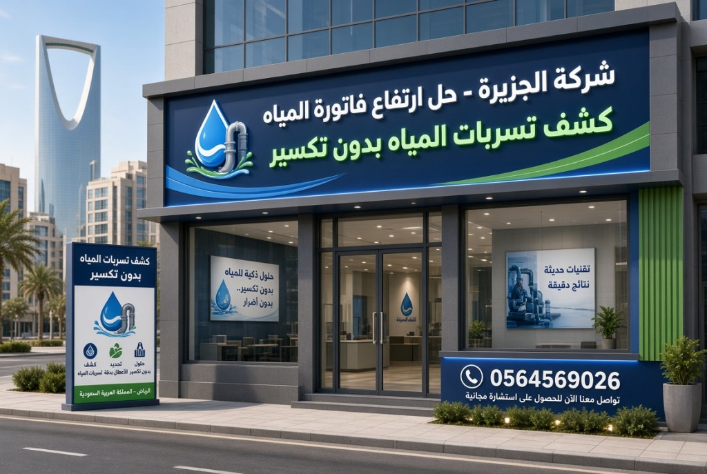 شركة حل ارتفاع فاتورة المياه بالرياض ‏
